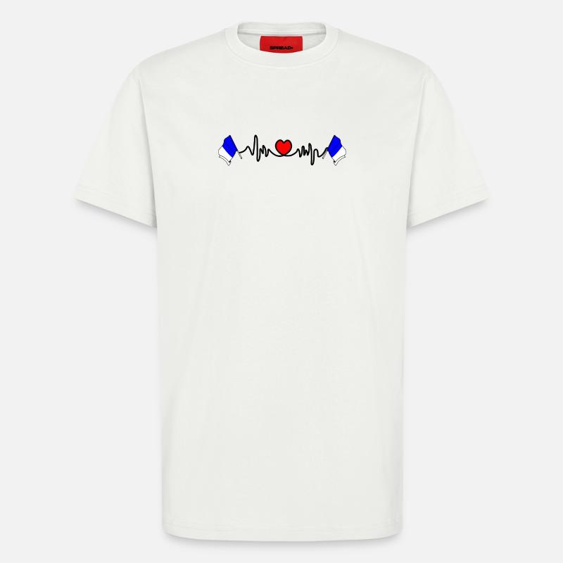 Spa Custom Flag - T-Shirt - made by SPREAD - OFF WHITE