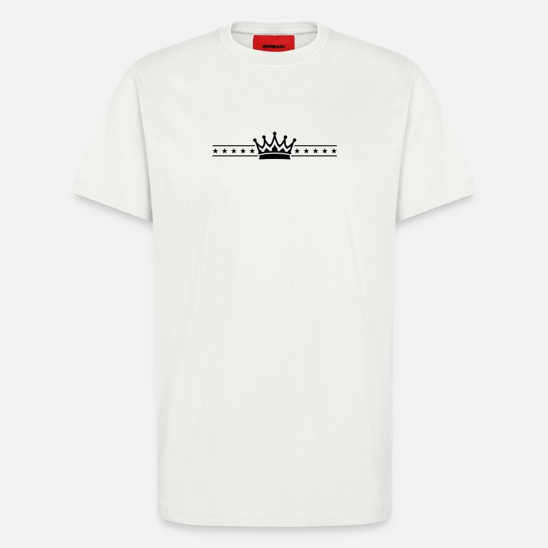 Krone Element - T-Shirt - made by SPREAD - OFF WHITE