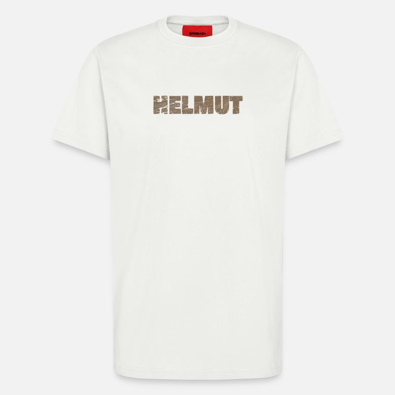 Gift for Helmut - T-Shirt - made by SPREAD - OFF WHITE