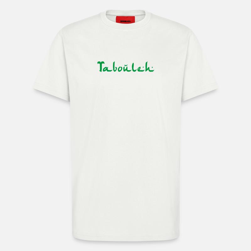Taboulé Taboulé - T-shirt bio décontracté fabriqué en UE - OFF WHITE