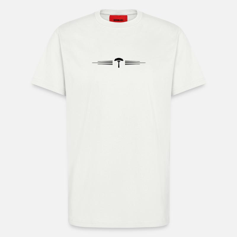 Wurst Gabel  Currywurst - T-Shirt - made by SPREAD - OFF WHITE