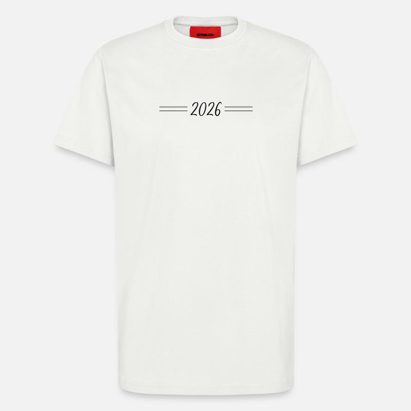 2026 Jahr Element - T-Shirt - made by SPREAD - OFF WHITE