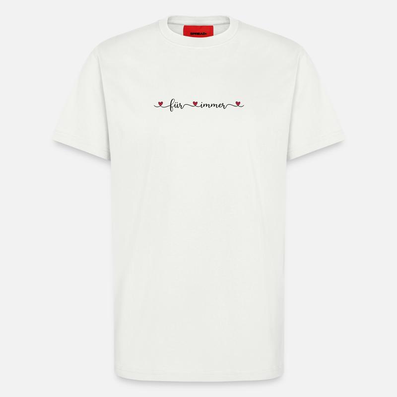 forever - T-Shirt - made by SPREAD - OFF WHITE
