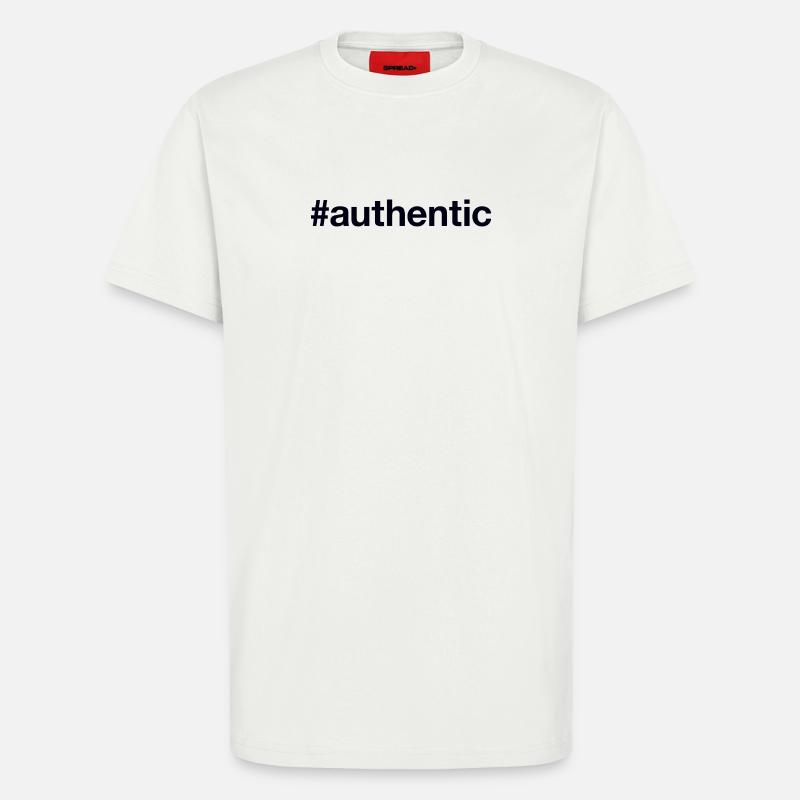 AUTHENTIC authentisch echt - T-Shirt - made by SPREAD - OFF WHITE