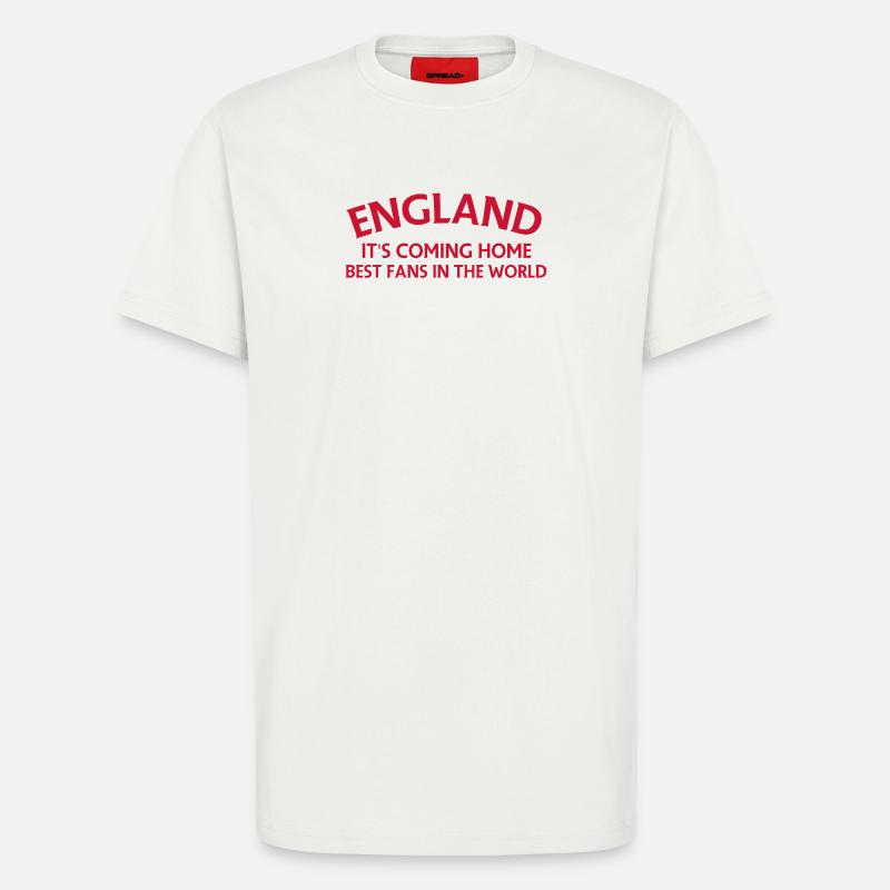 Tribut der englischen Heimfans - T-Shirt - made by SPREAD - OFF WHITE