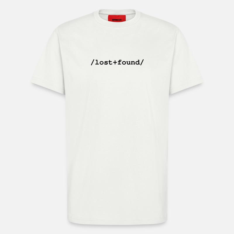 Lost+Found - Ordner /lost+found/ - T-Shirt - made by SPREAD - OFF WHITE