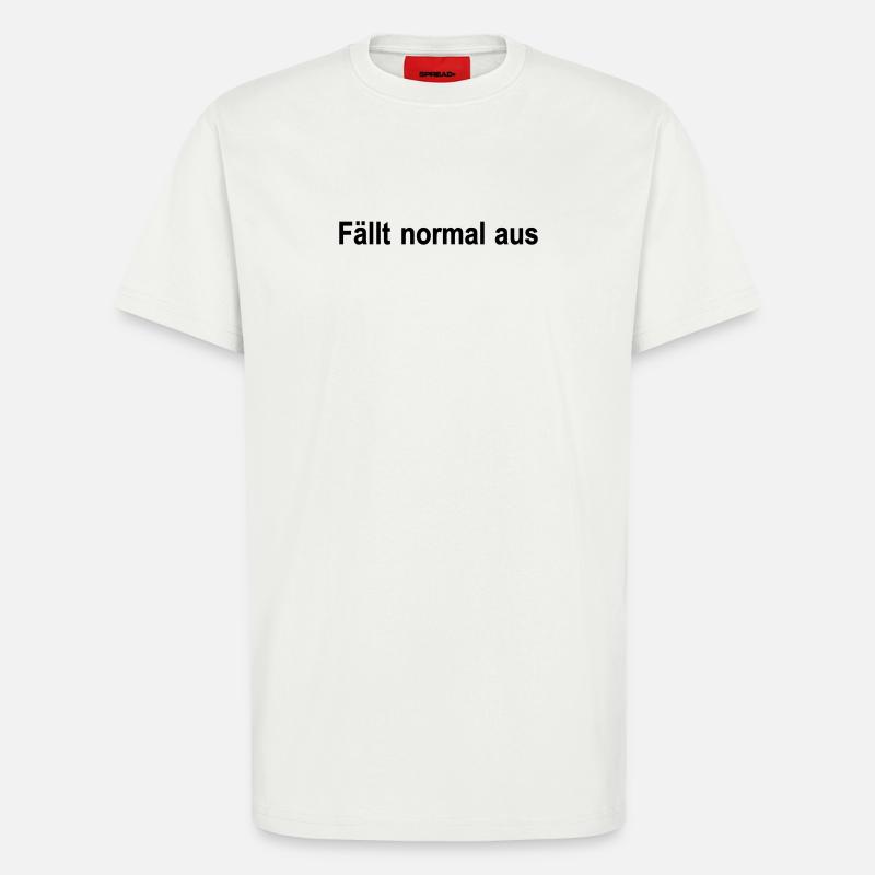 Breaks down normally - T-Shirt - made by SPREAD - OFF WHITE