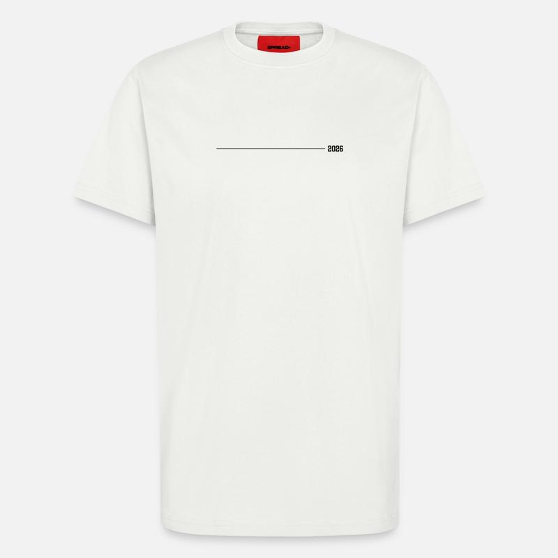 2026 Strich - T-Shirt - made by SPREAD - OFF WHITE