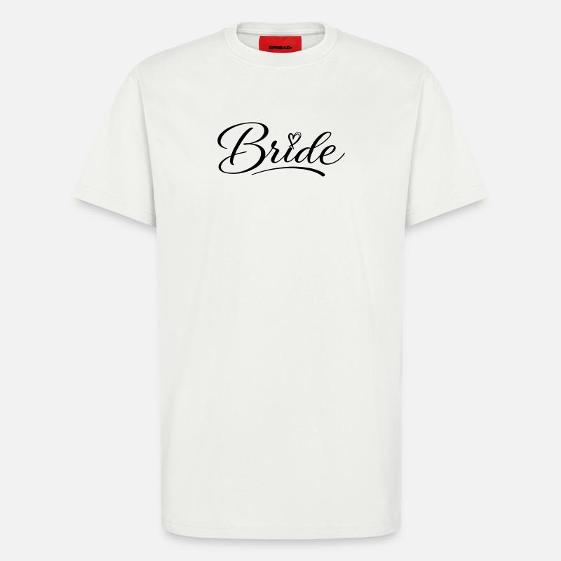 Bride - T-Shirt - made by SPREAD - OFF WHITE