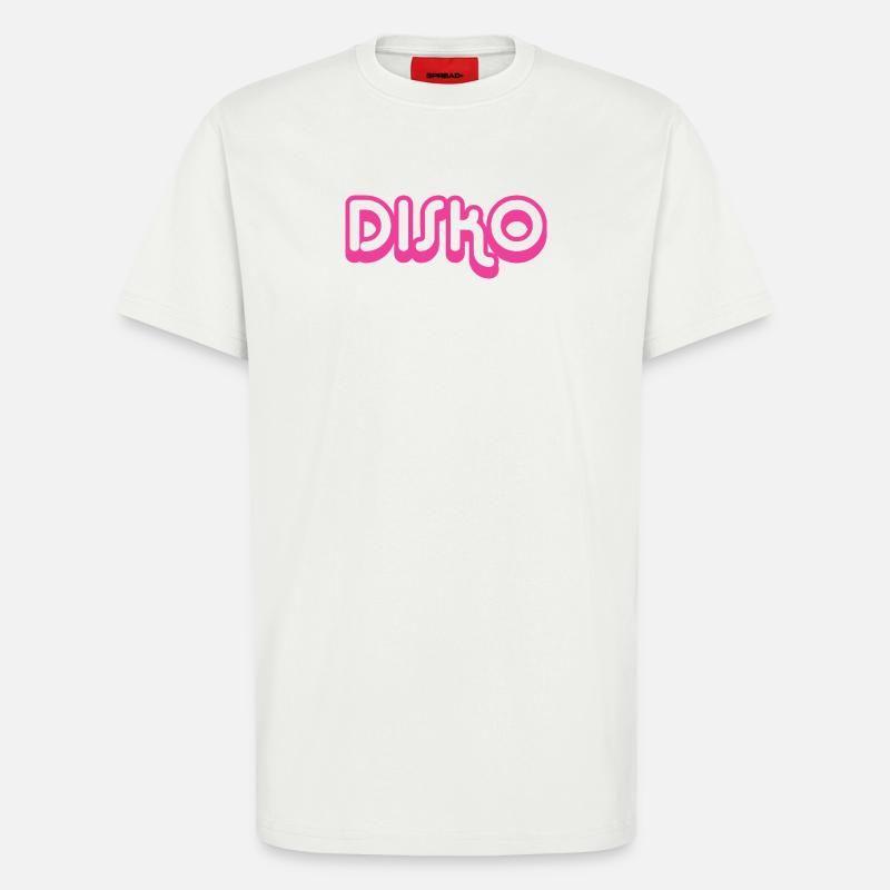 DISKO Nicki - T-Shirt - made by SPREAD - OFF WHITE