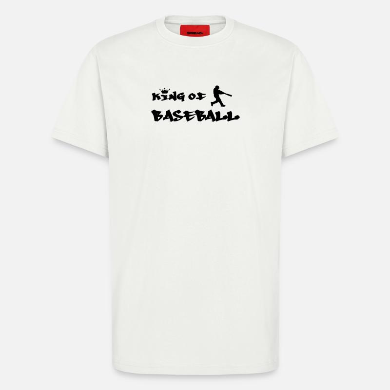 Der König des Baseballs - T-Shirt - made by SPREAD - OFF WHITE