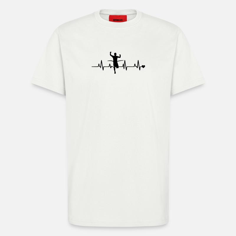 läufer - T-Shirt - made by SPREAD - OFF WHITE