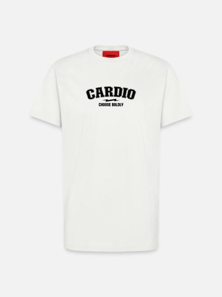 Varsity Arch - Cardio Dept - T-Shirt - made by SPREAD - OFF WHITE