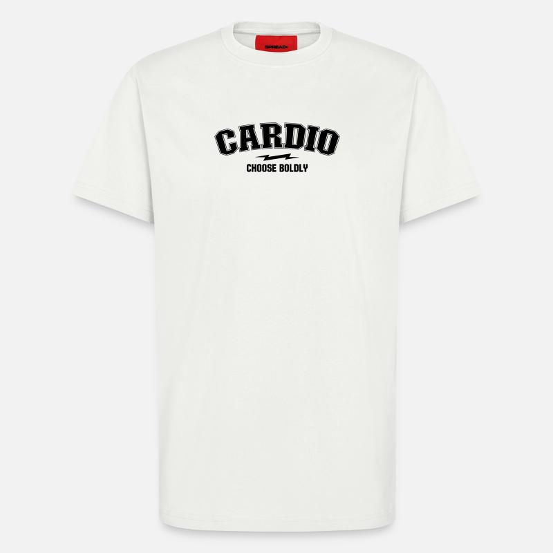 Varsity Arch – Kardiologieabteilung - T-Shirt - made by SPREAD - OFF WHITE