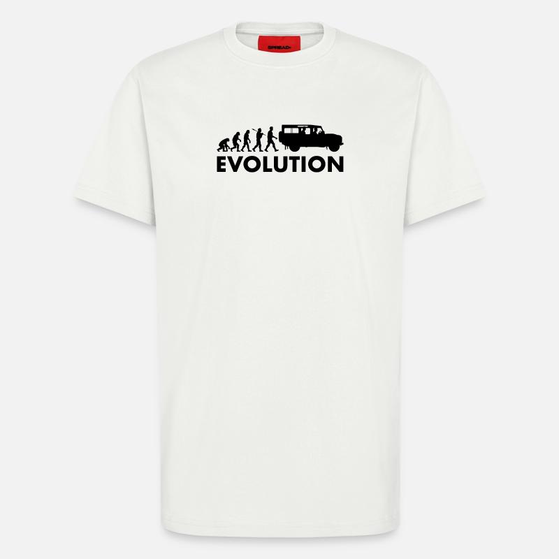 Defender 110 Evolution - T-Shirt - made by SPREAD - OFF WHITE