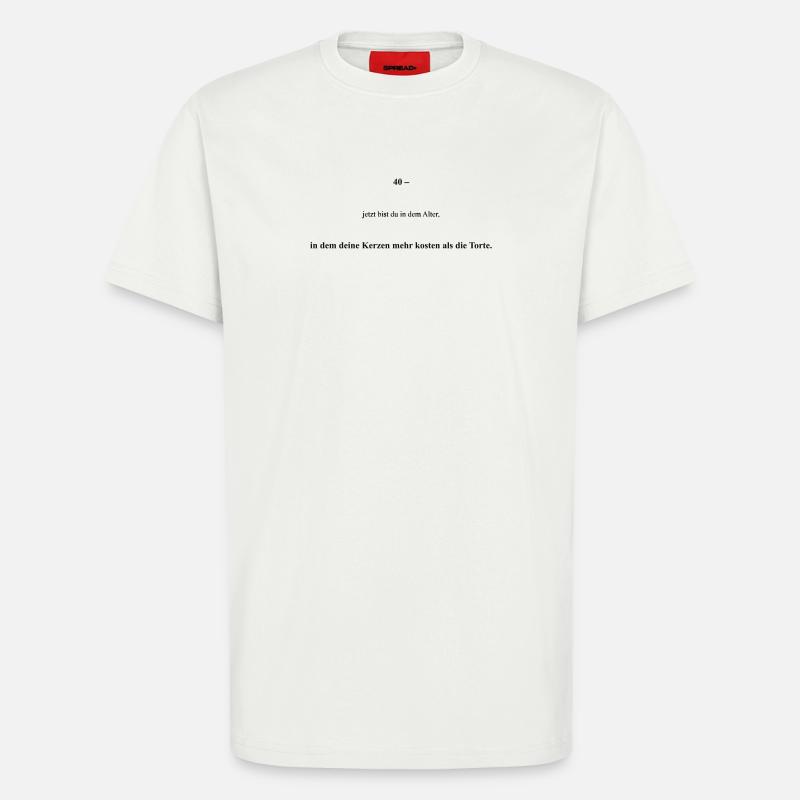 Bitte Design hochladen - T-Shirt - made by SPREAD - OFF WHITE
