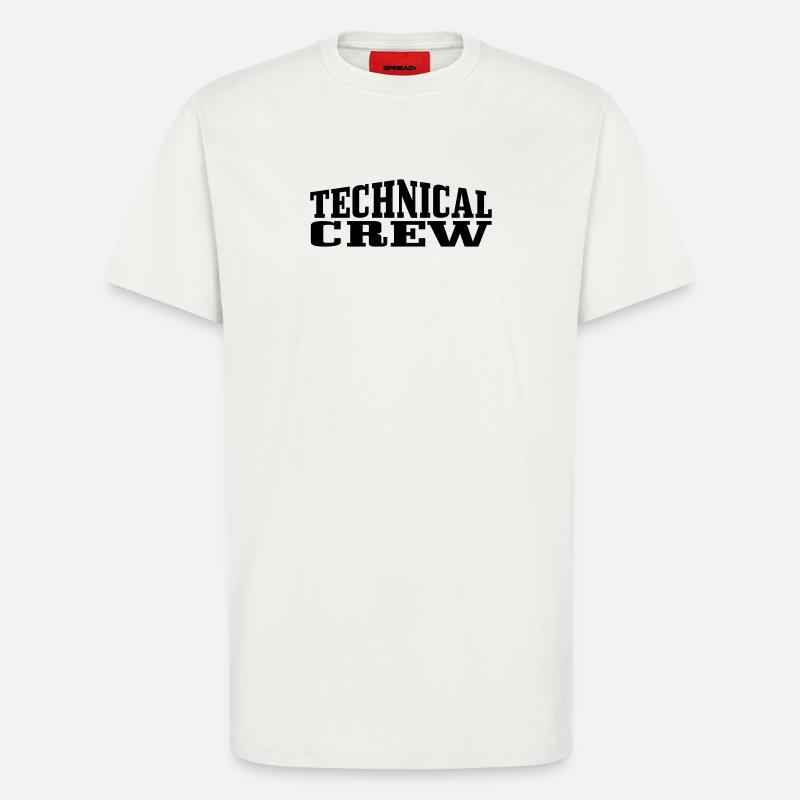 Technical Crew 1 - T-Shirt - made by SPREAD - OFF WHITE