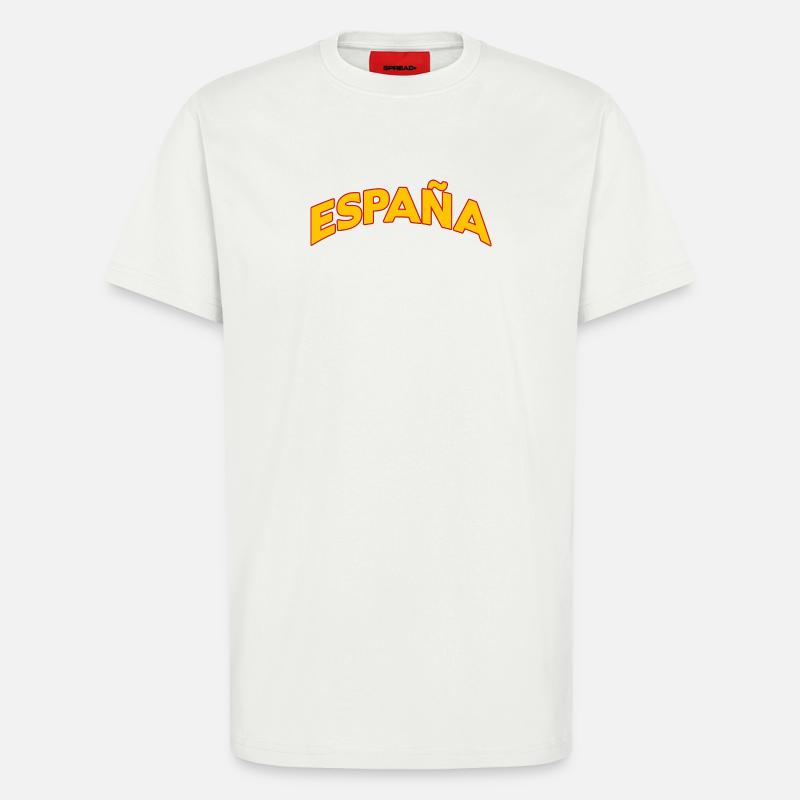 Spanien 5 - T-Shirt - made by SPREAD - OFF WHITE