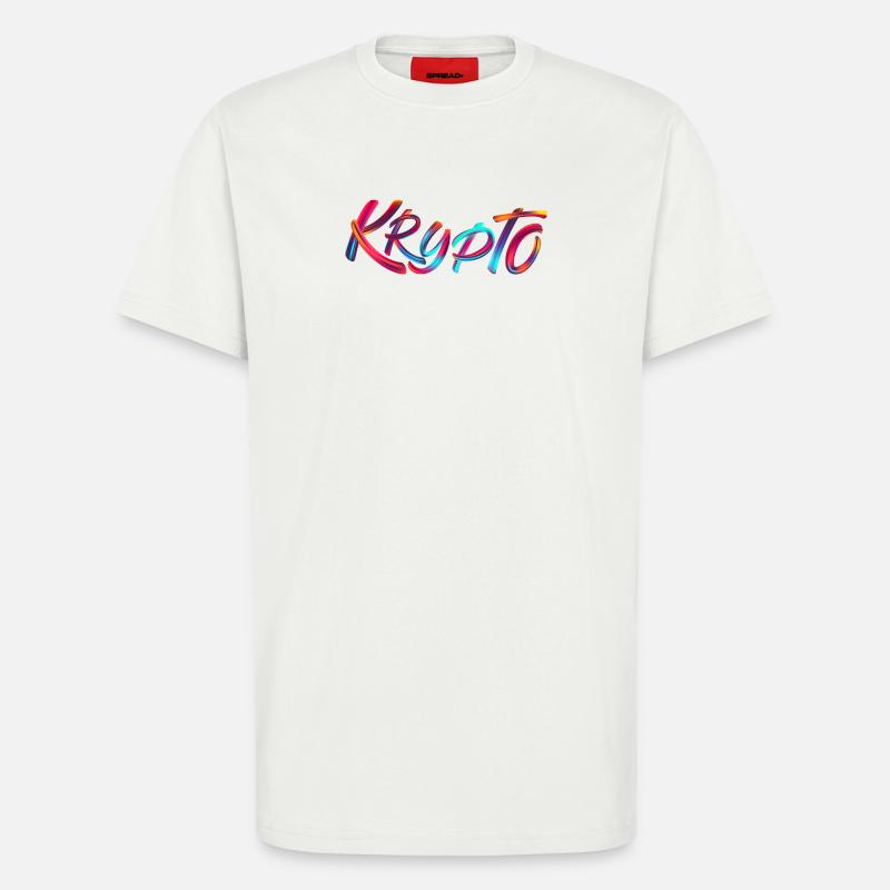 Krypto / Crypto - T-Shirt - made by SPREAD - OFF WHITE
