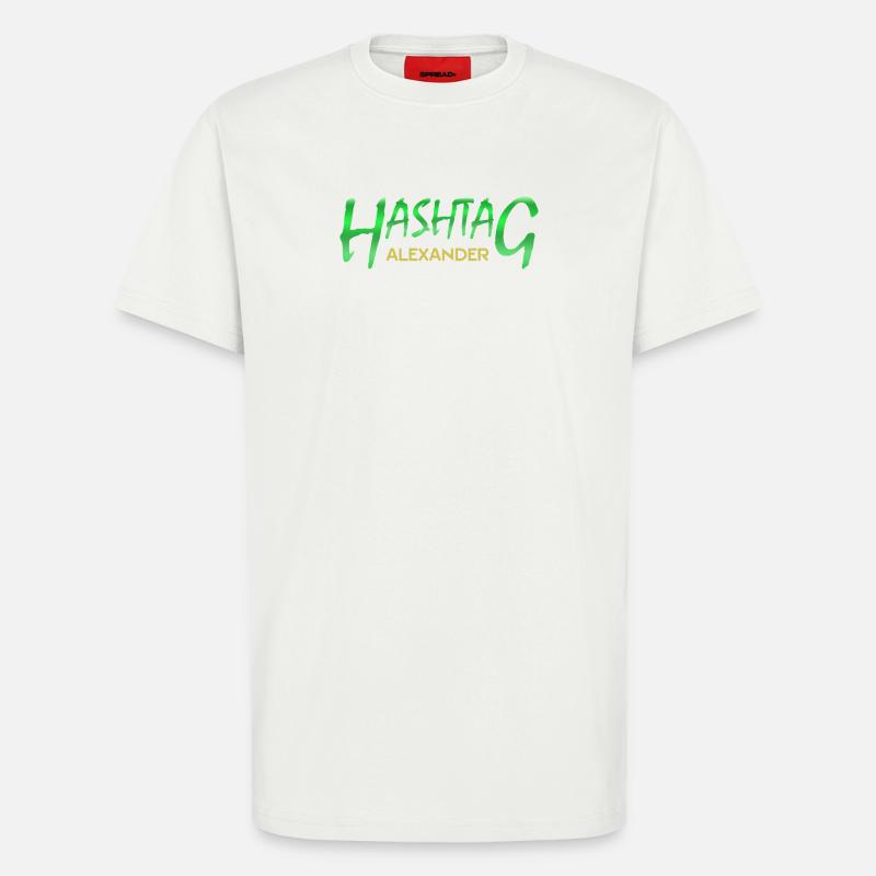 Alexander - T-Shirt - made by SPREAD - OFF WHITE