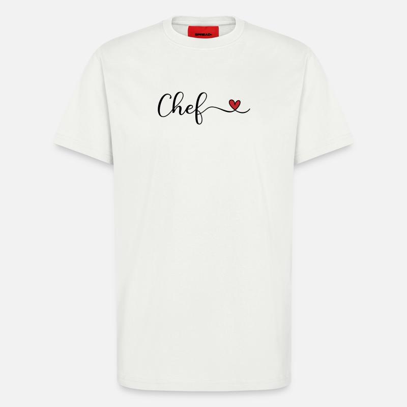 Chef - T-Shirt - made by SPREAD - OFF WHITE