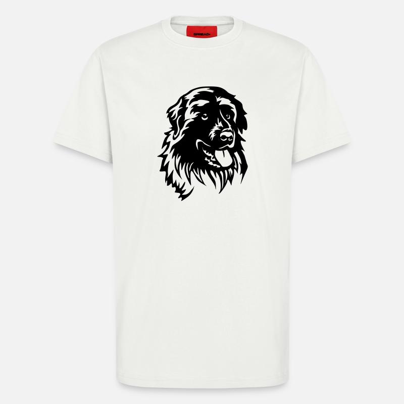 Estrela Berghund Kopf - T-Shirt - made by SPREAD - OFF WHITE