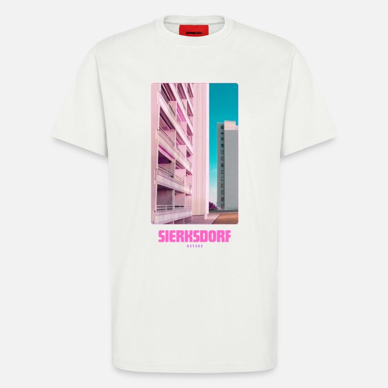 SIERKSDORF OSTSEE - T-Shirt - made by SPREAD - OFF WHITE