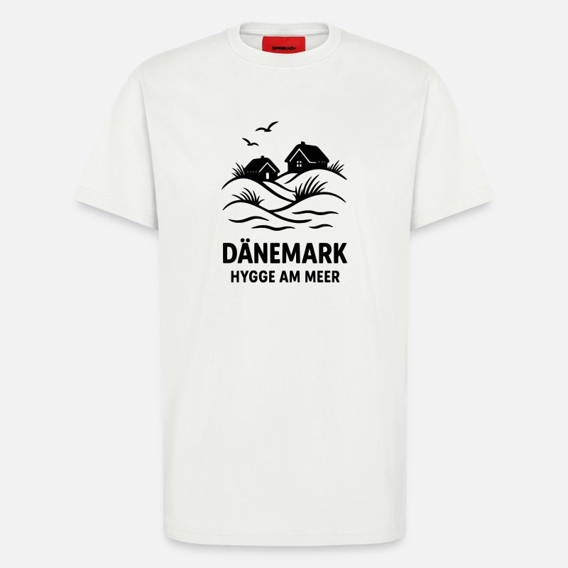 Dänemark Hygge - T-Shirt - made by SPREAD - OFF WHITE