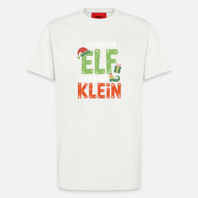 Ich bin kein Elf – nur klein - T-Shirt - made by SPREAD - OFF WHITE