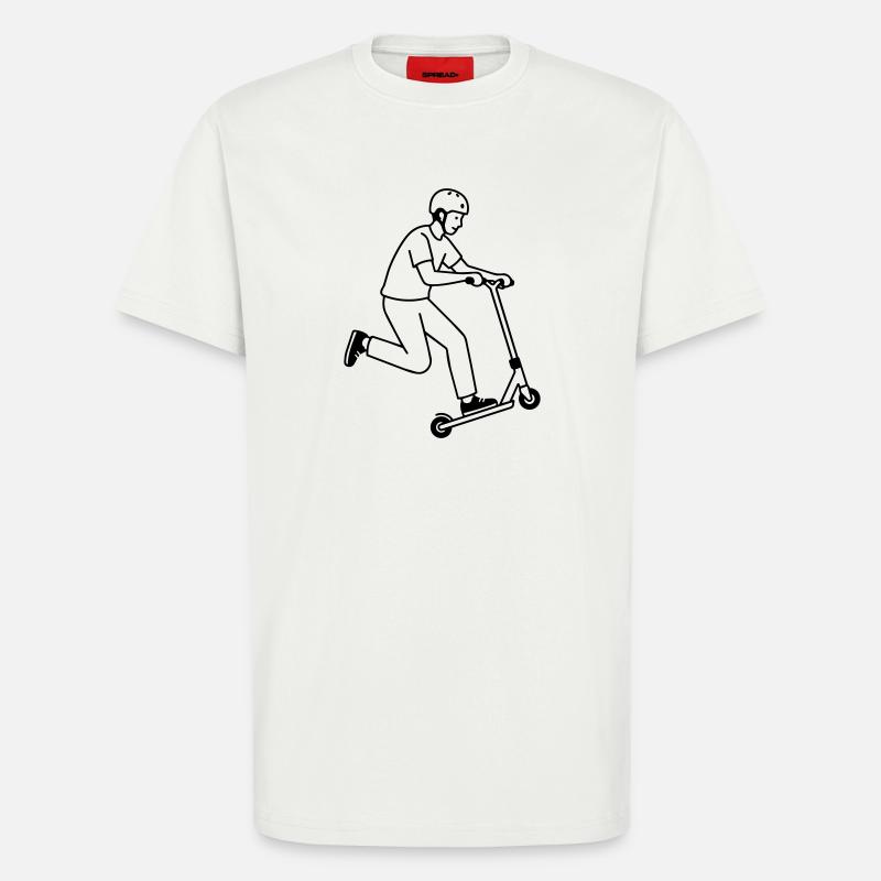 Stuntroller - T-Shirt - made by SPREAD - OFF WHITE