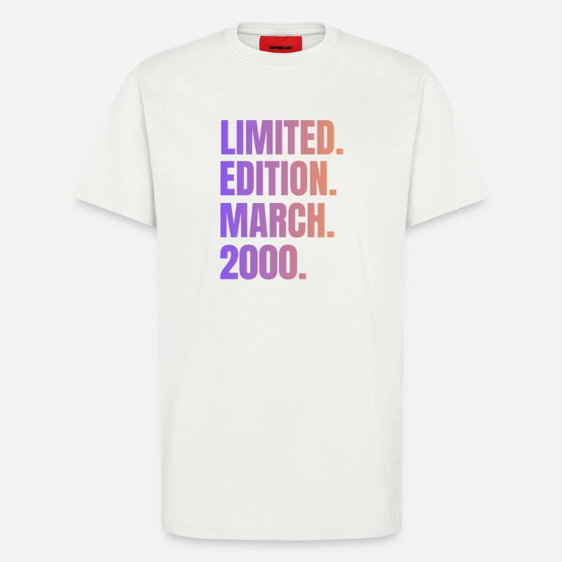 Limitierte Auflage März 2000 - T-Shirt - made by SPREAD - OFF WHITE