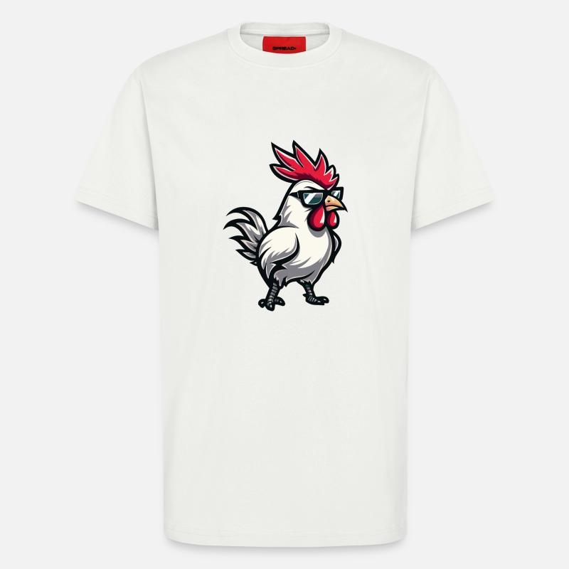 Hahn Comic Cool - T-Shirt - made by SPREAD - OFF WHITE