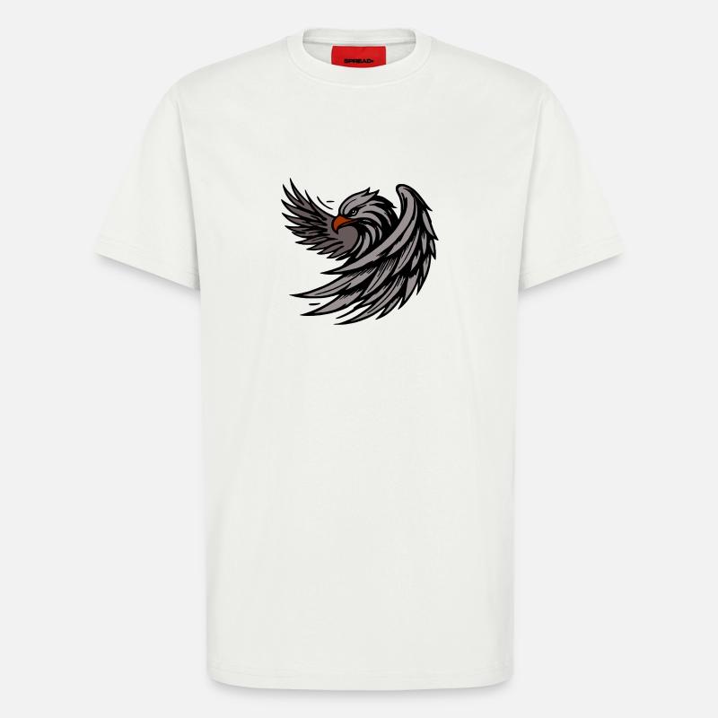 Powerful Eagle - T-Shirt - made by SPREAD - OFF WHITE