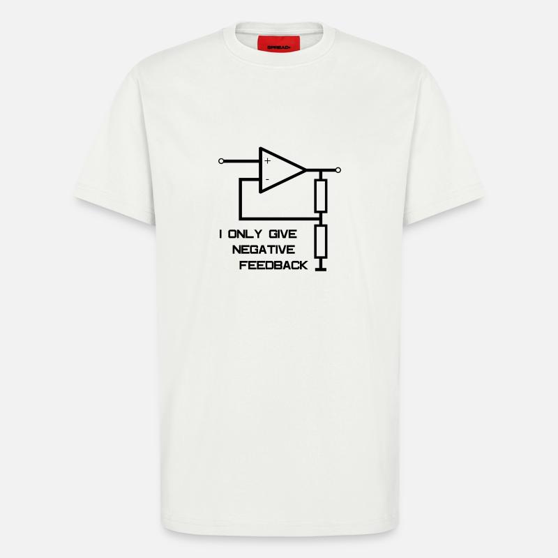 Operational Amplifier Electrical Engineering - T-Shirt - made by SPREAD - OFF WHITE