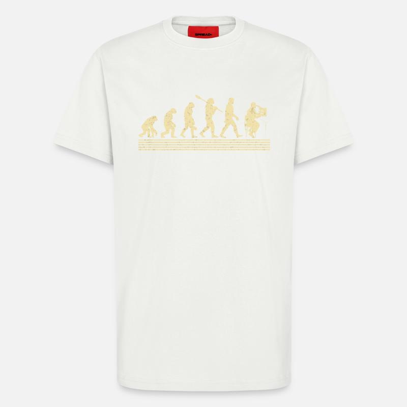 Epidemiological evolution - T-Shirt - made by SPREAD - OFF WHITE