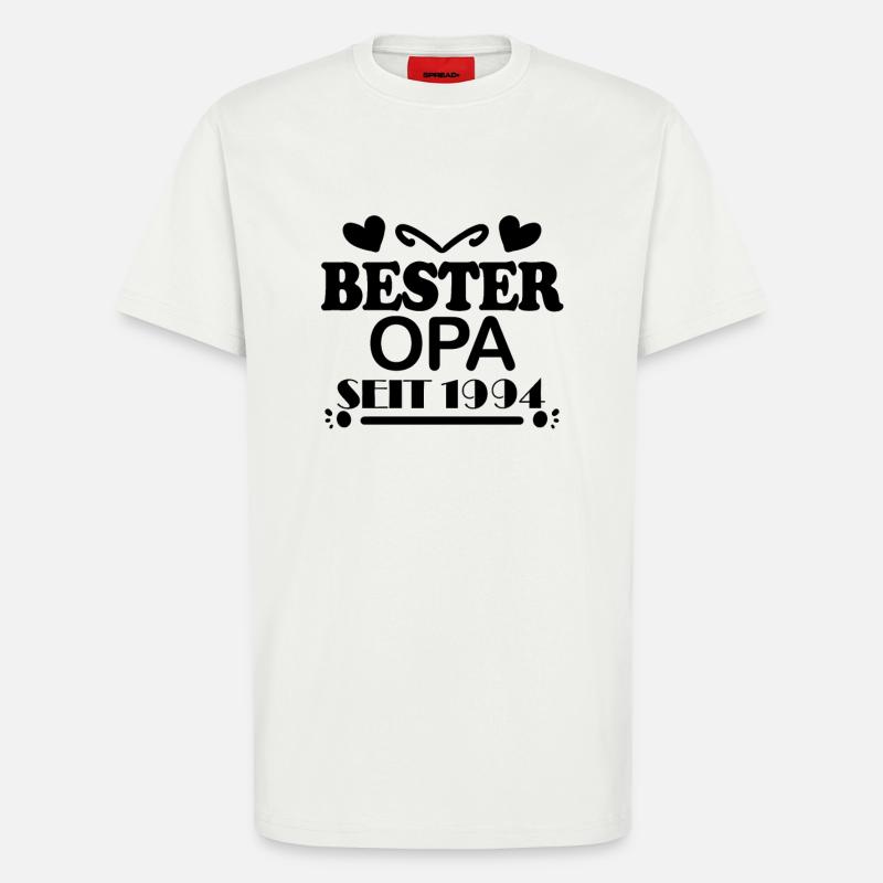 Bester Opa seit 1994 - T-Shirt - made by SPREAD - OFF WHITE