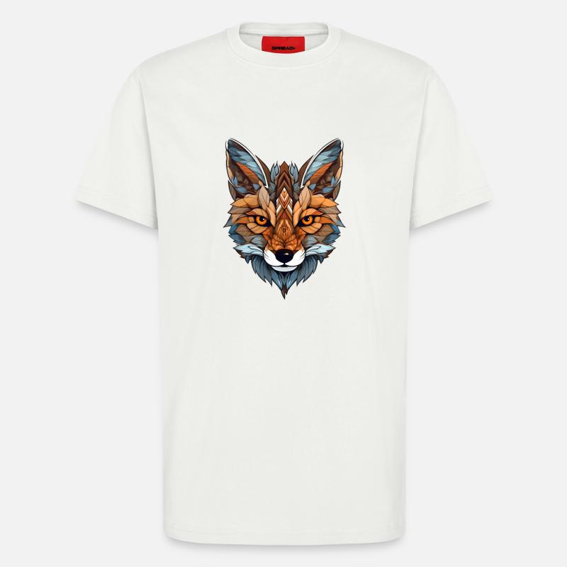 Fuchs Ästhetik - T-Shirt - made by SPREAD - OFF WHITE