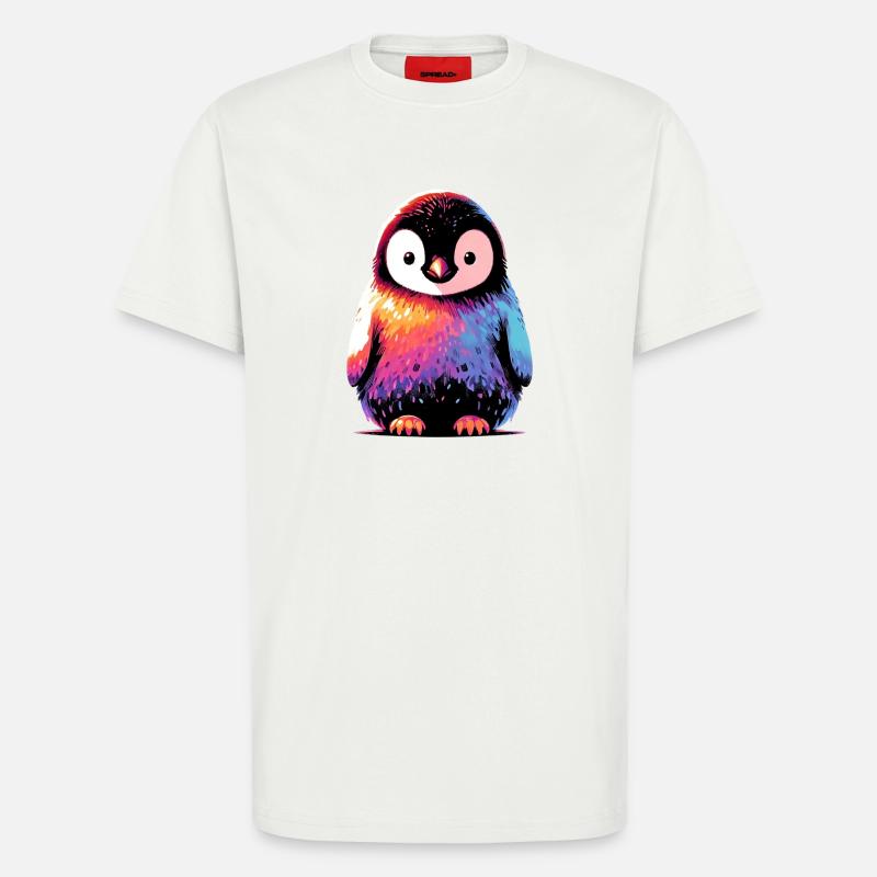 Pinguin - T-Shirt - made by SPREAD - OFF WHITE