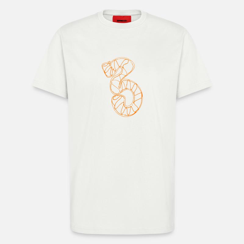 Orange 3 Graffiti Style - T-Shirt - made by SPREAD - OFF WHITE