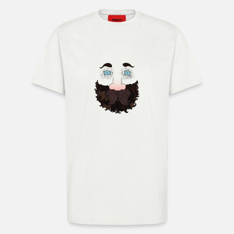 Beard Kerl - T-Shirt - made by SPREAD - OFF WHITE
