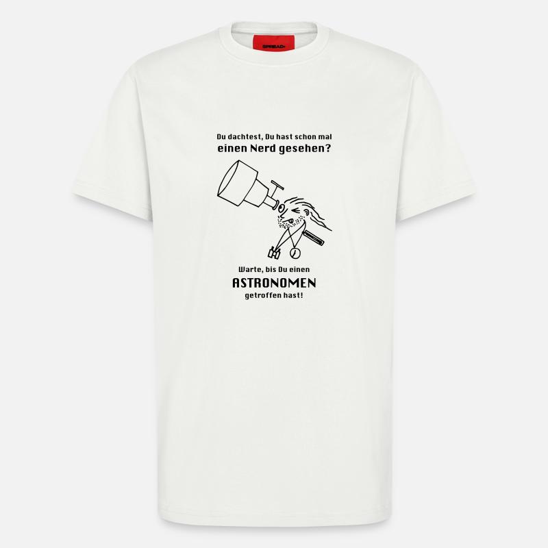 Astronom - T-Shirt - made by SPREAD - OFF WHITE