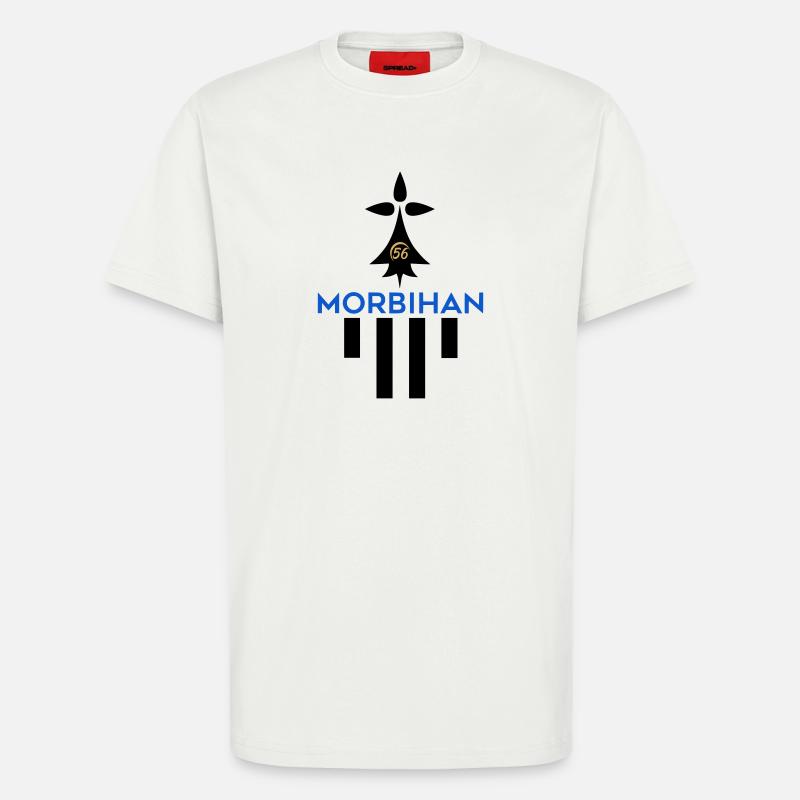 Logo des Morbihan 56 - T-Shirt - made by SPREAD - OFF WHITE
