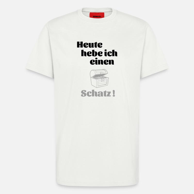 Schatz - T-Shirt - made by SPREAD - OFF WHITE