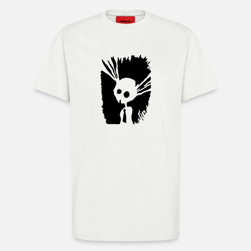 shadow bunny - T-Shirt - made by SPREAD - OFF WHITE