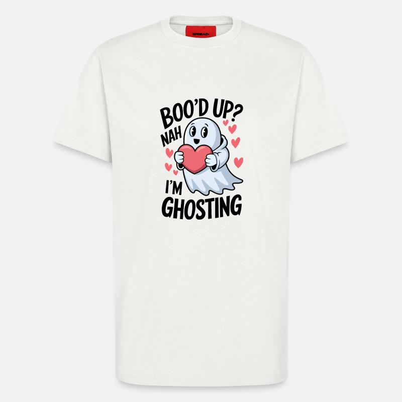 Ich ghoste - T-Shirt - made by SPREAD - OFF WHITE