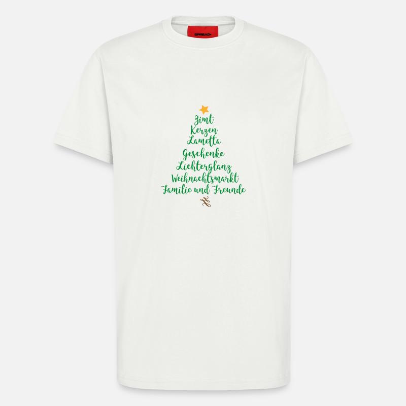 Weihnachten - T-Shirt - made by SPREAD - OFF WHITE