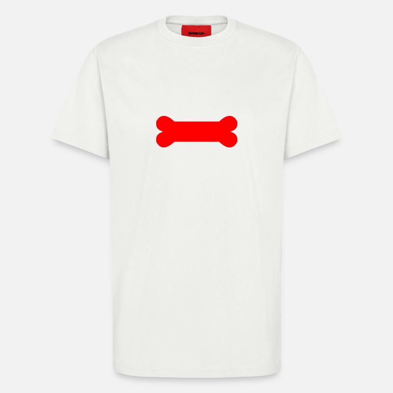 Pup Play Bone - T-Shirt - made by SPREAD - OFF WHITE