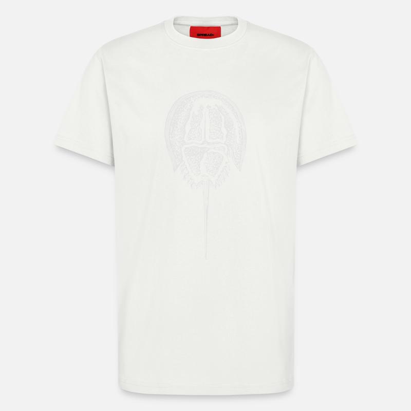 Pfeilschwanzkrebs - T-Shirt - made by SPREAD - OFF WHITE