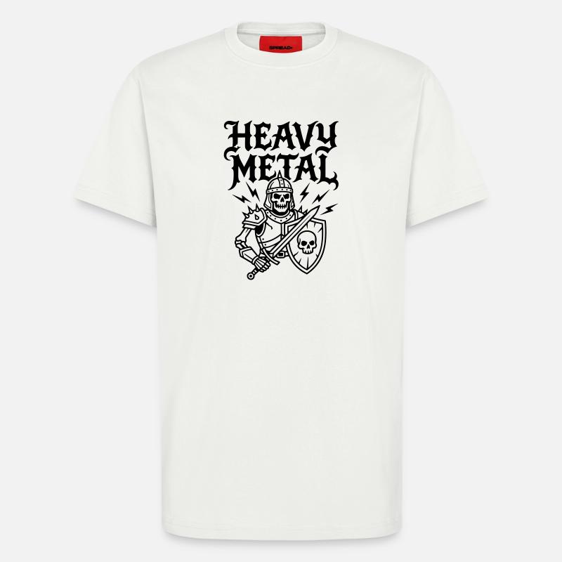 Schwermetall - T-Shirt - made by SPREAD - OFF WHITE