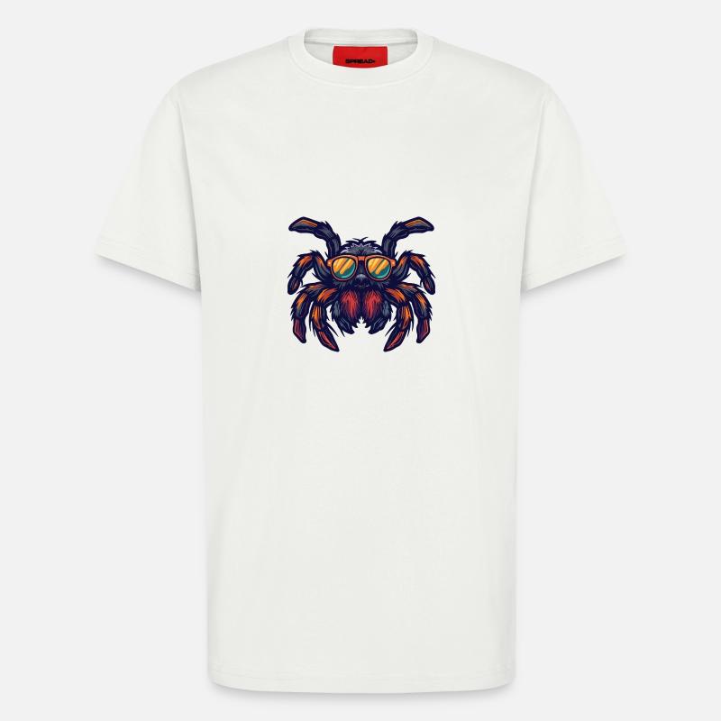 Spinne Tarantula Tier - T-Shirt - made by SPREAD - OFF WHITE